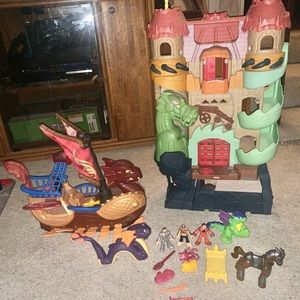Imaginext Dragon Castle Fortress